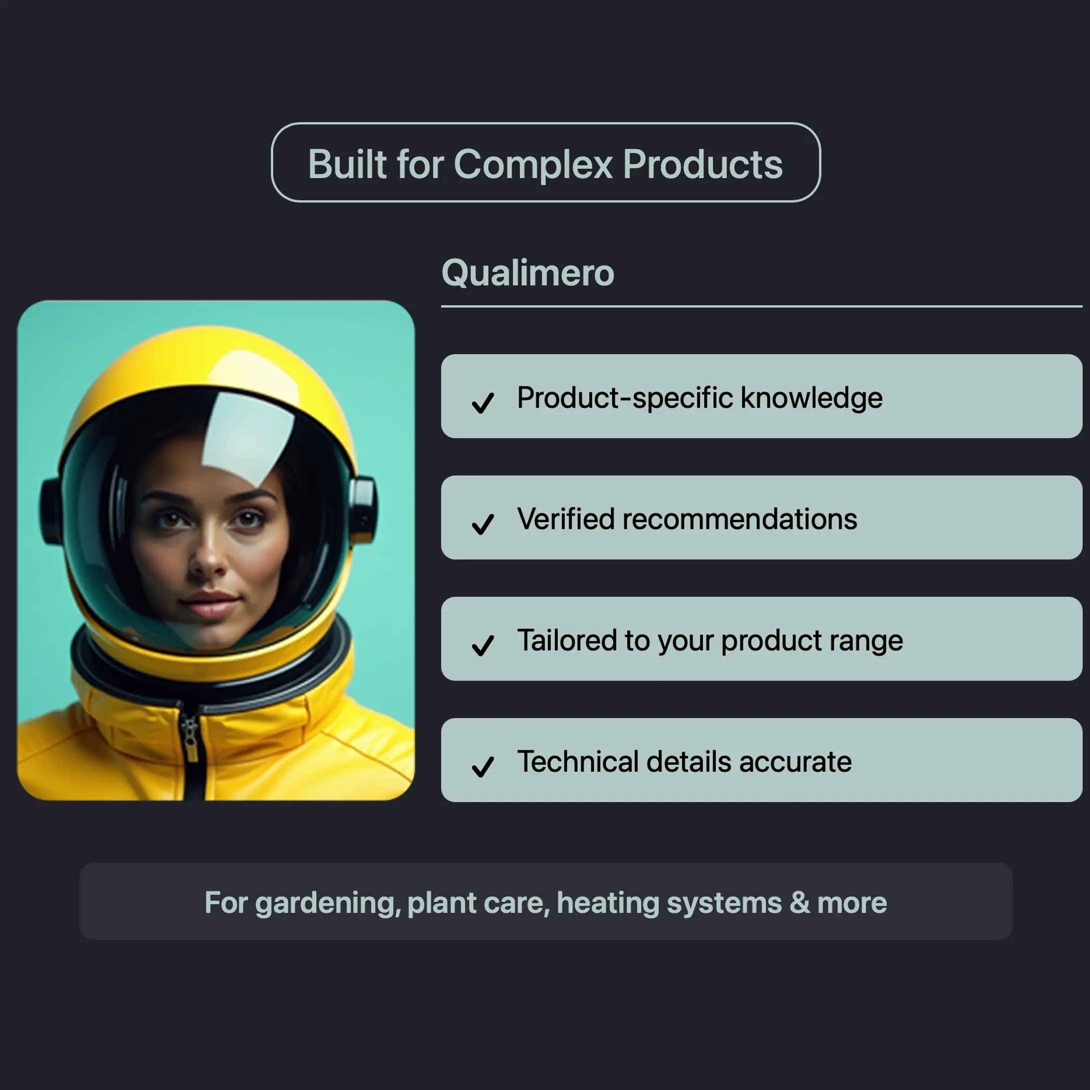 AI consultation for complex and explanation-intensive products