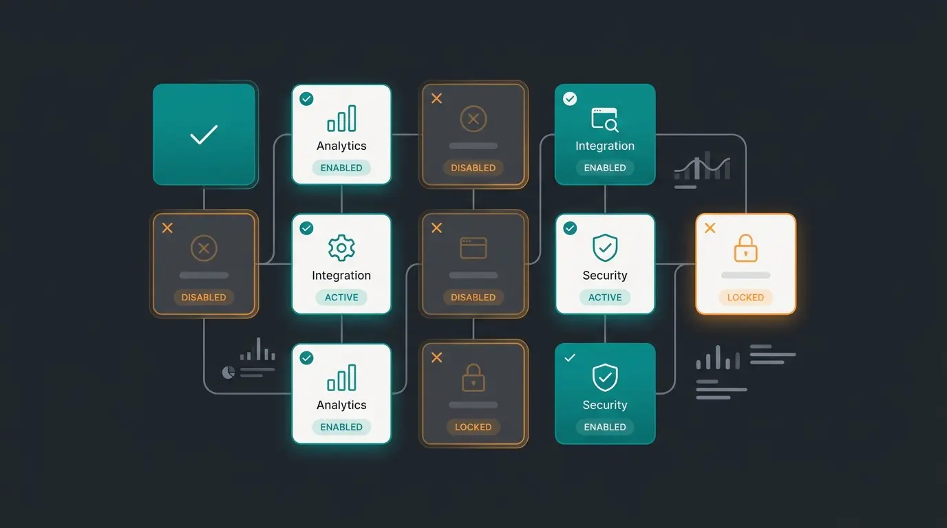 Feature-Übersicht der Shopware Community Edition mit enthaltenen und fehlenden Funktionen