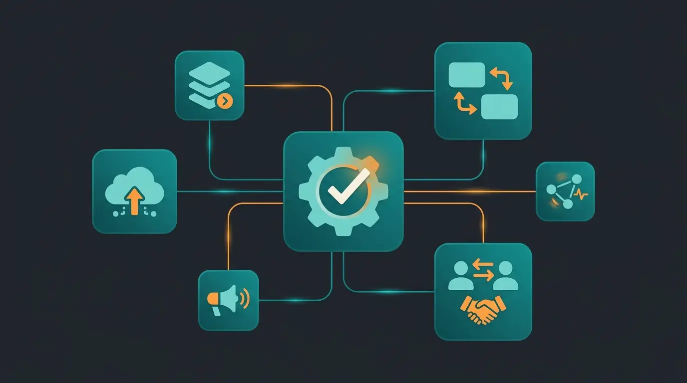 Six sourcing channels for hiring a Shopware freelancer converging on one hiring decision