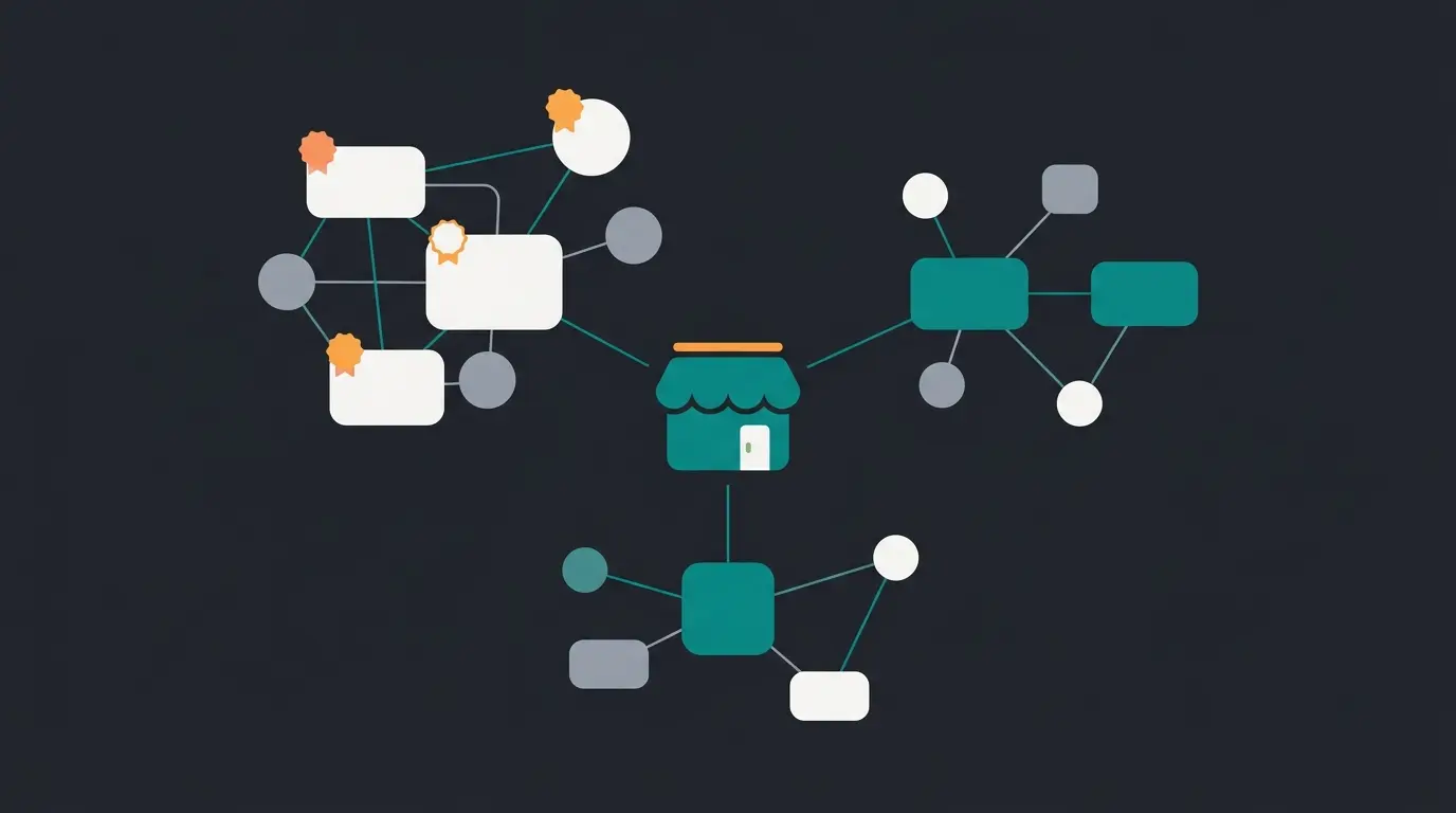 Three groups of Shopware providers in Munich: certified agencies, generalist web agencies, and freelancers