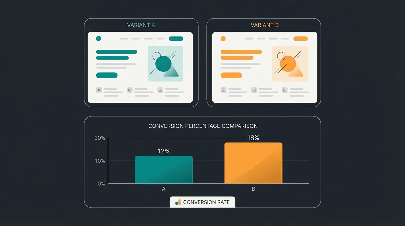 A/B Testing zweier Shopware-Produktseiten-Varianten mit Conversion-Vergleich