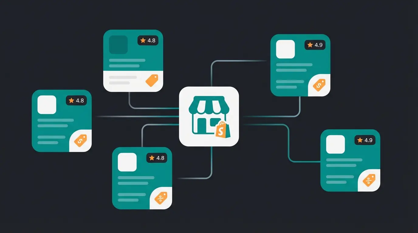 Top Shopify wholesale apps compared by rating and pricing in the Shopify App Store