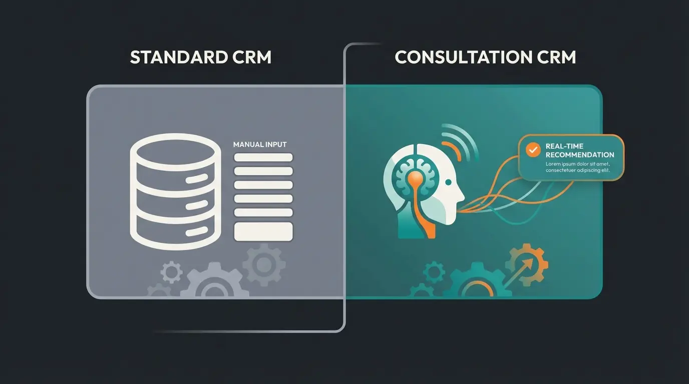 Vergleich Standard CRM vs. KI-Consultation CRM für den deutschen Mittelstand