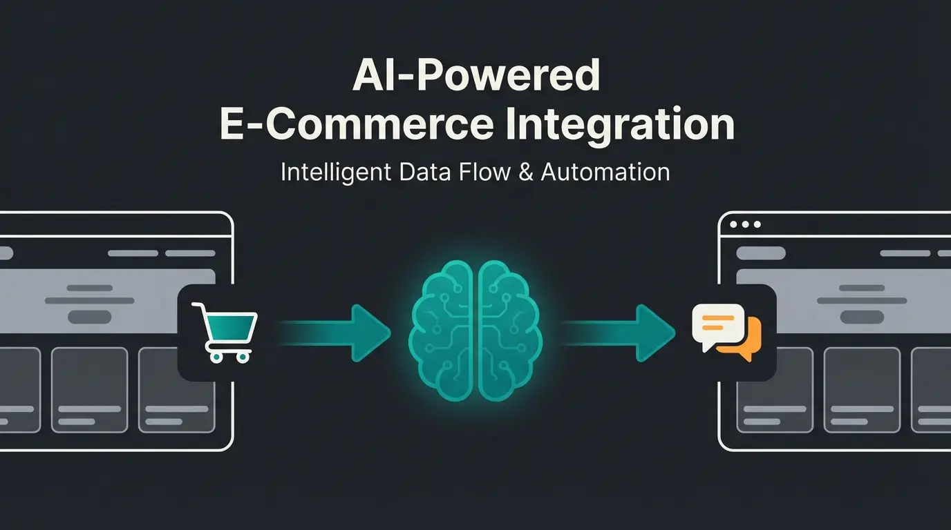 Shopware and eBay integration workflow with AI sales agent communication layer