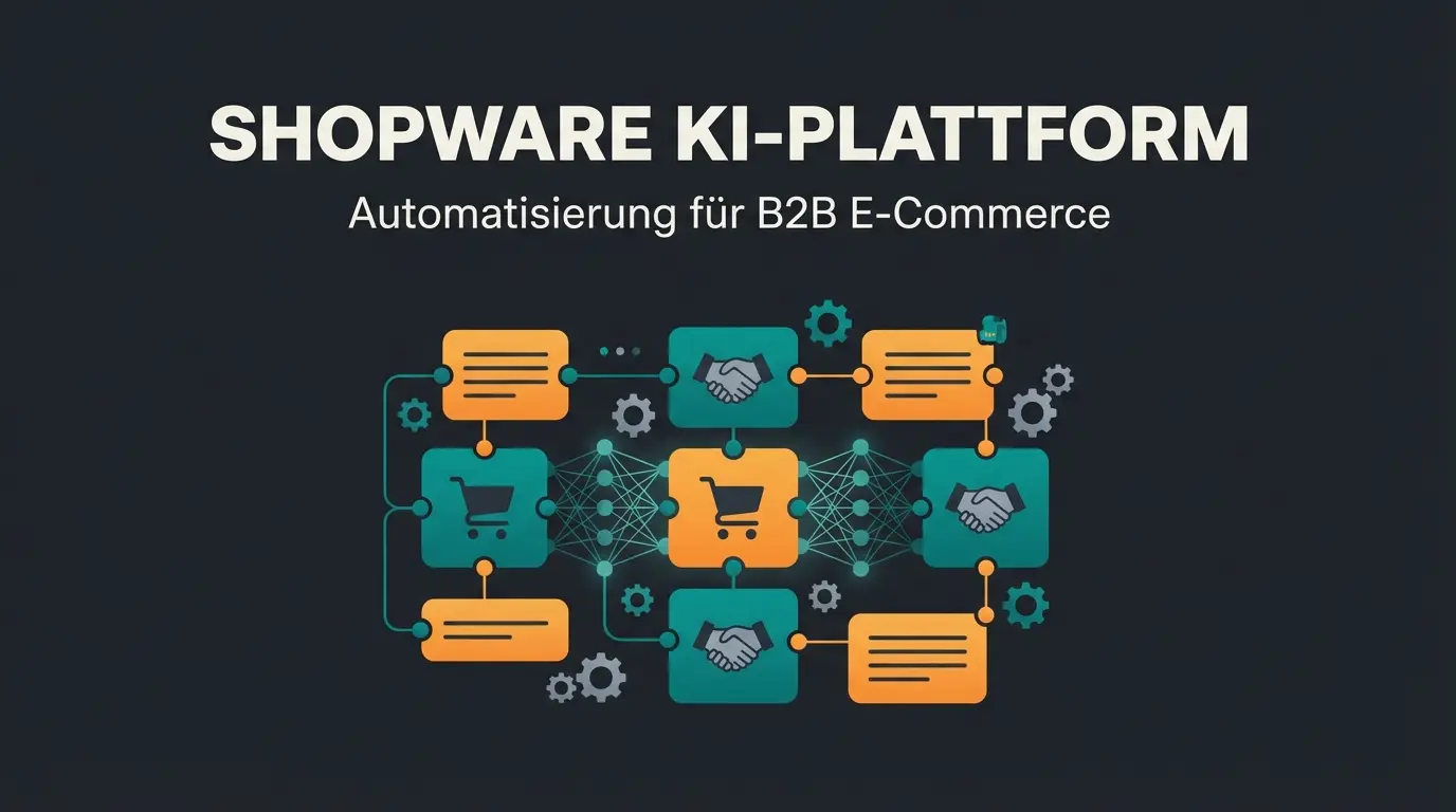 Shopware B2B E-Commerce Plattform mit KI-gestützter Beratung und modularen Components