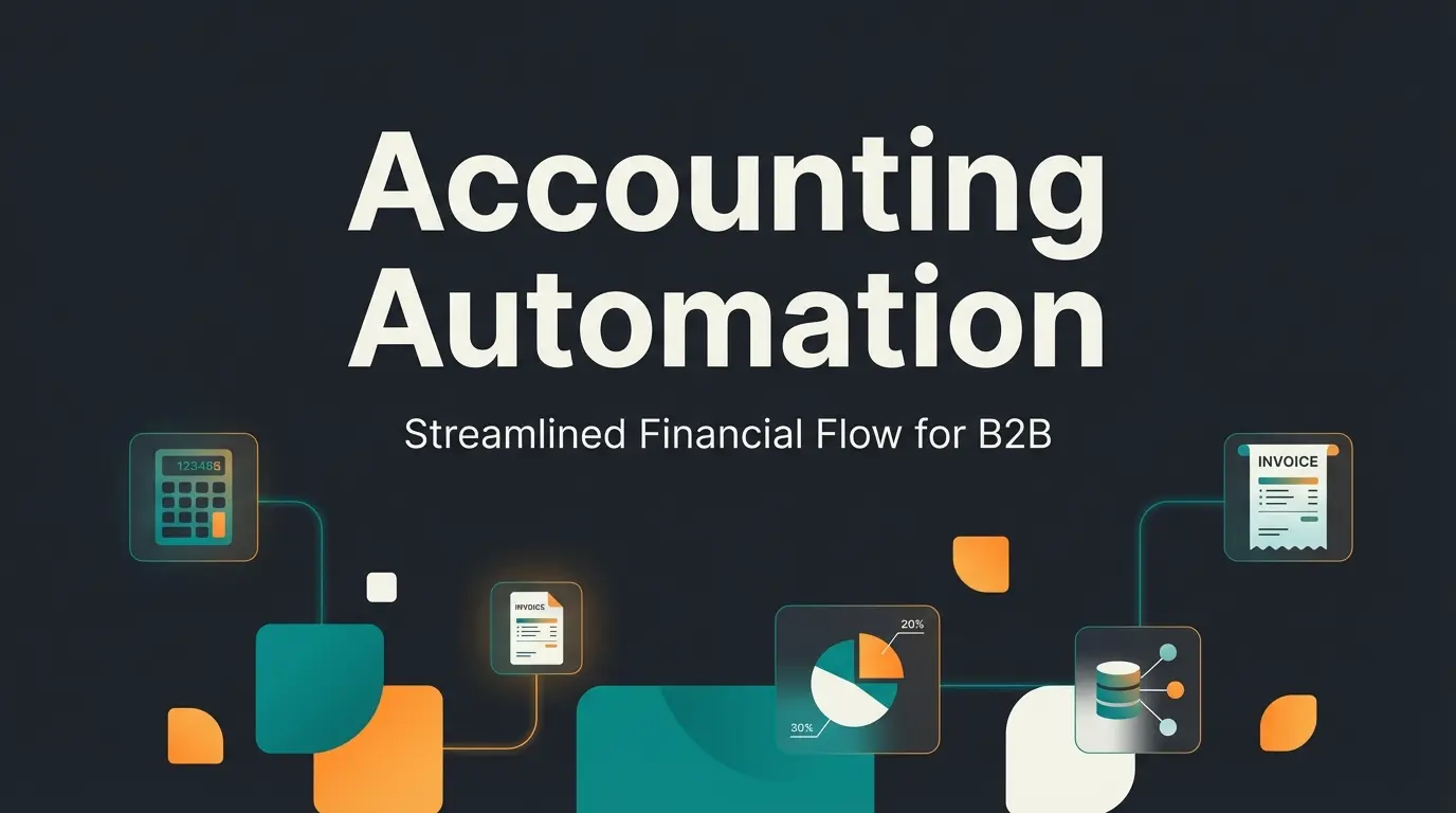 Modern accounting software dashboard with financial charts and automated bookkeeping features