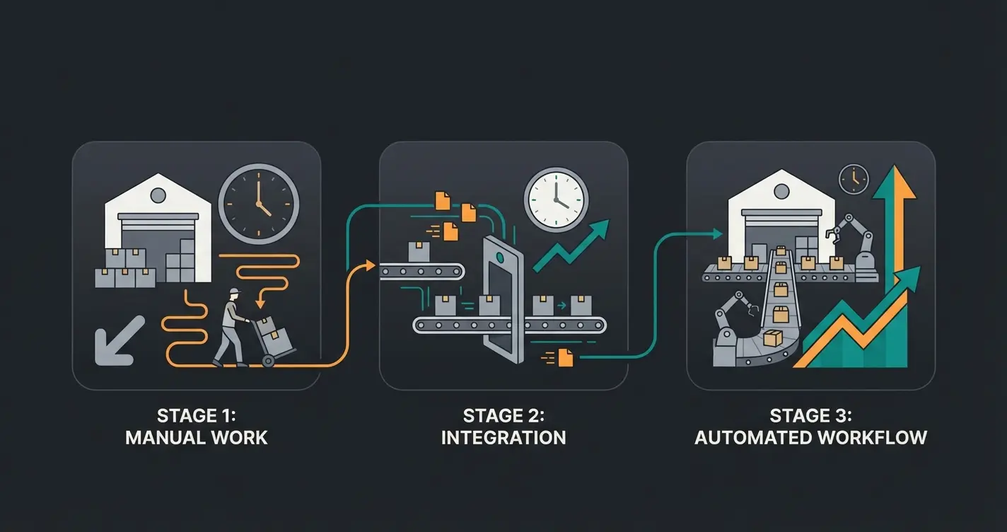 Vergleich Fulfillment-Methoden von manuell bis vollautomatisiert