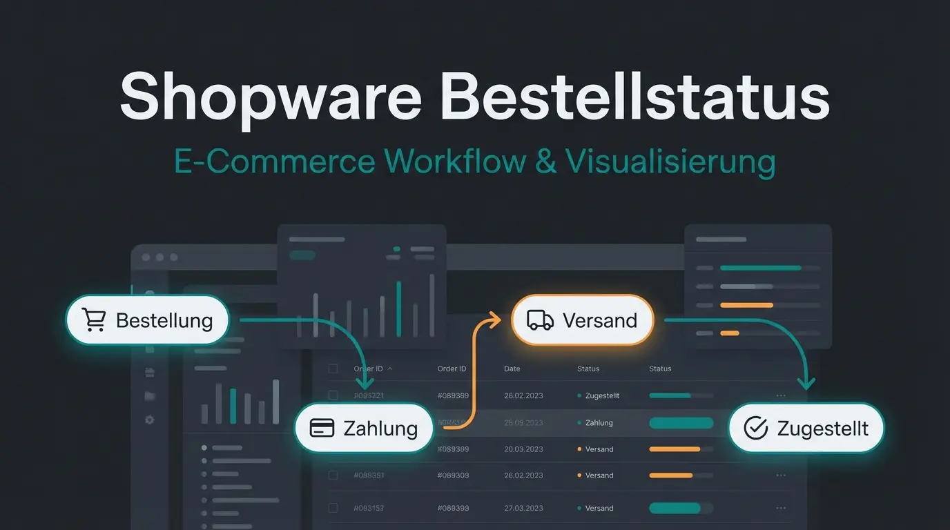 Shopware Bestellstatus Übersicht mit State Machine Visualisierung