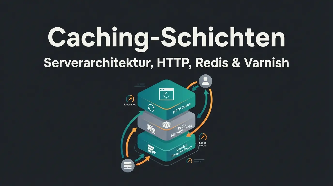 Shopware Caching Architektur mit HTTP Cache, Redis und Varnish Layern