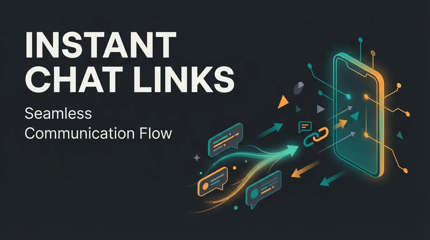 WhatsApp link generator tool interface with smart link creation features