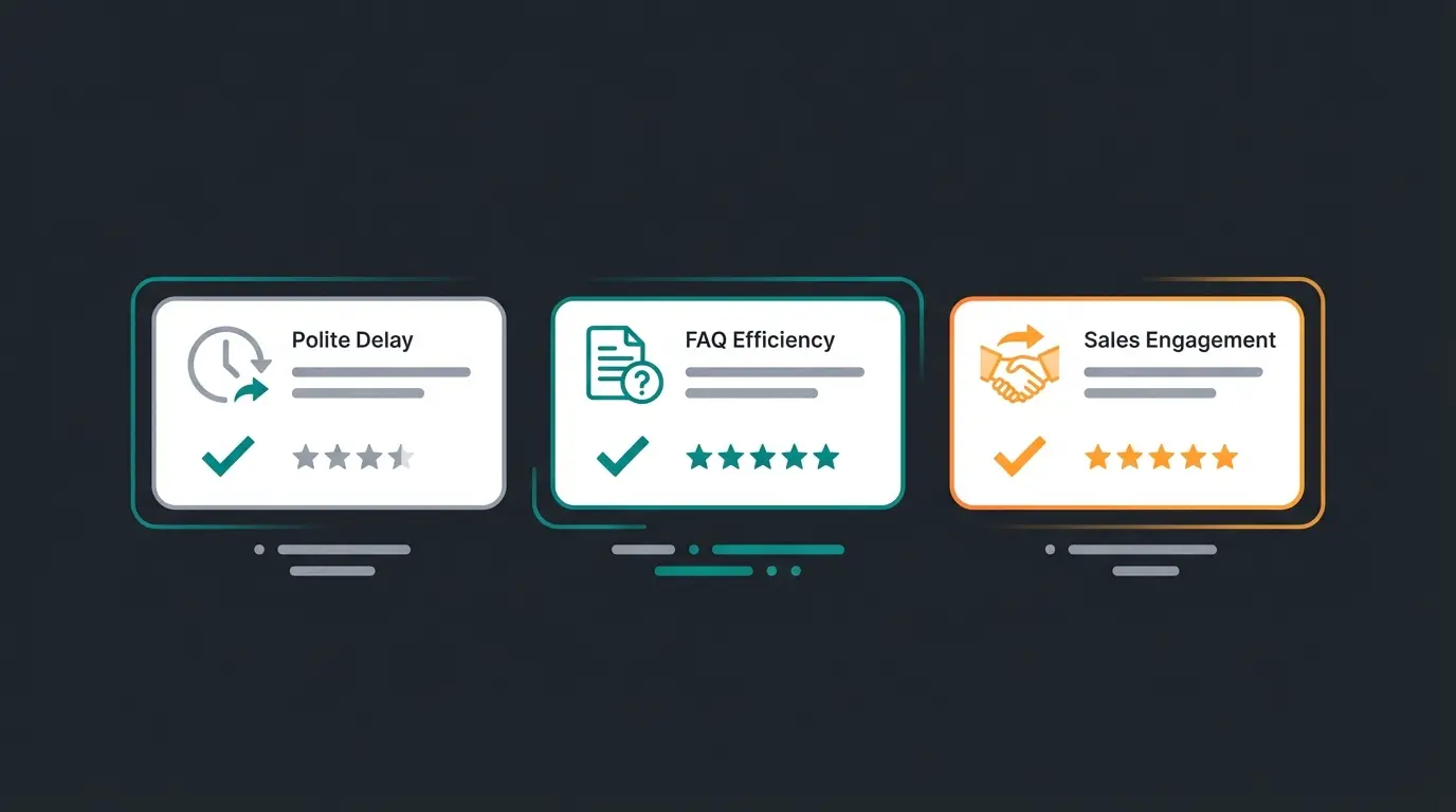 WhatsApp Business Vorlagen für automatische Antworten nach Kategorien