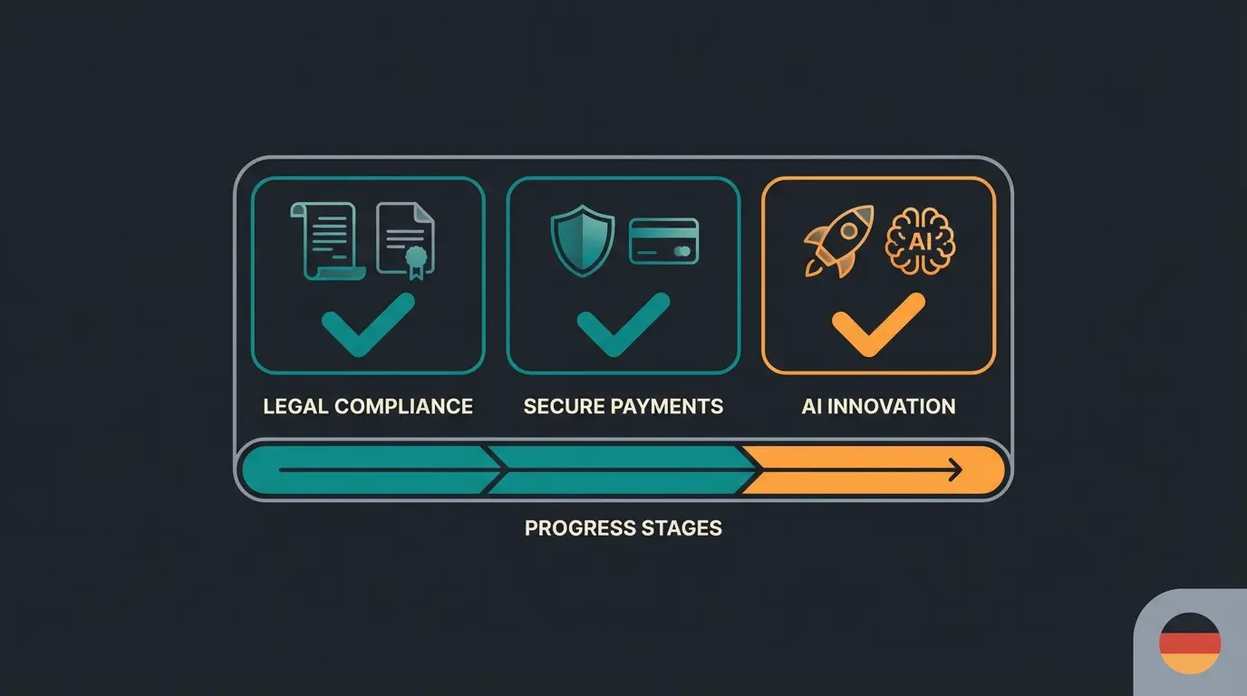 Germany Ready Checkliste für Shopify Shops mit drei Phasen