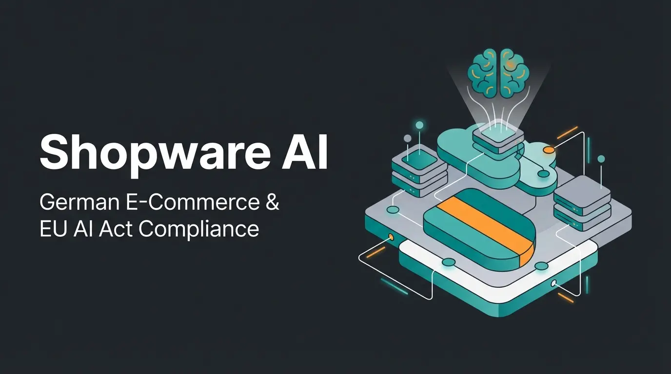 Adobe Commerce Cloud architecture with AI consultation layer for German enterprises