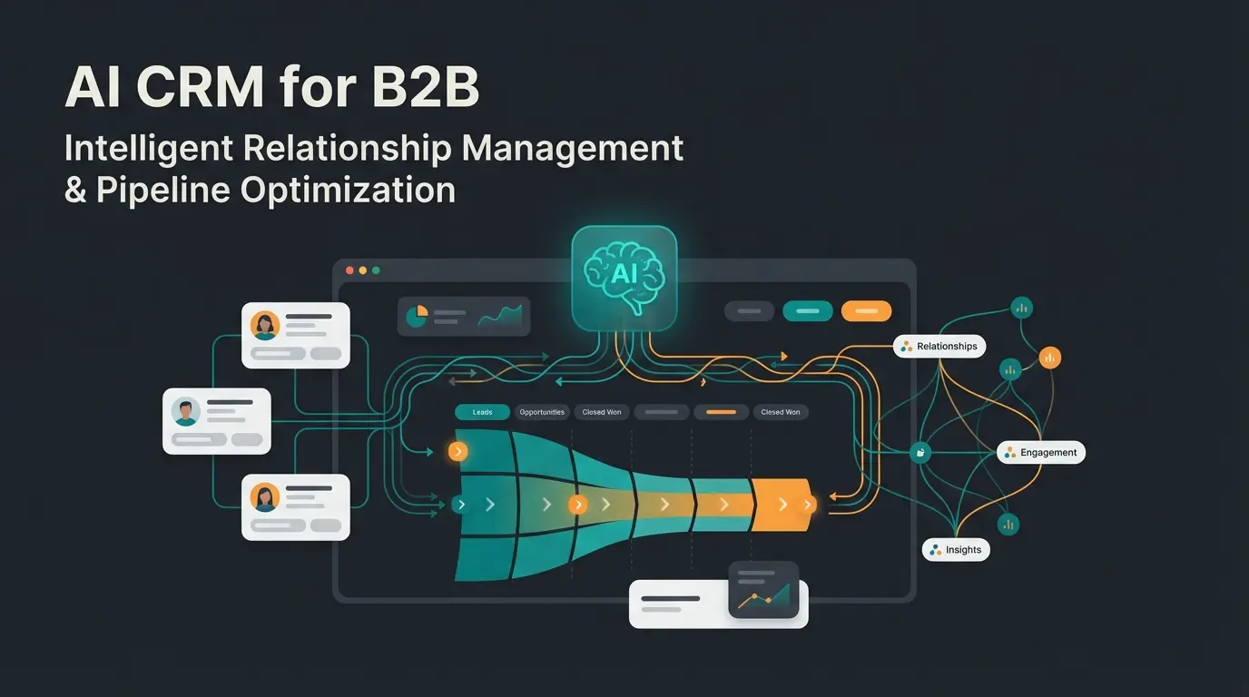 Modern CRM dashboard with AI consultation features for small businesses