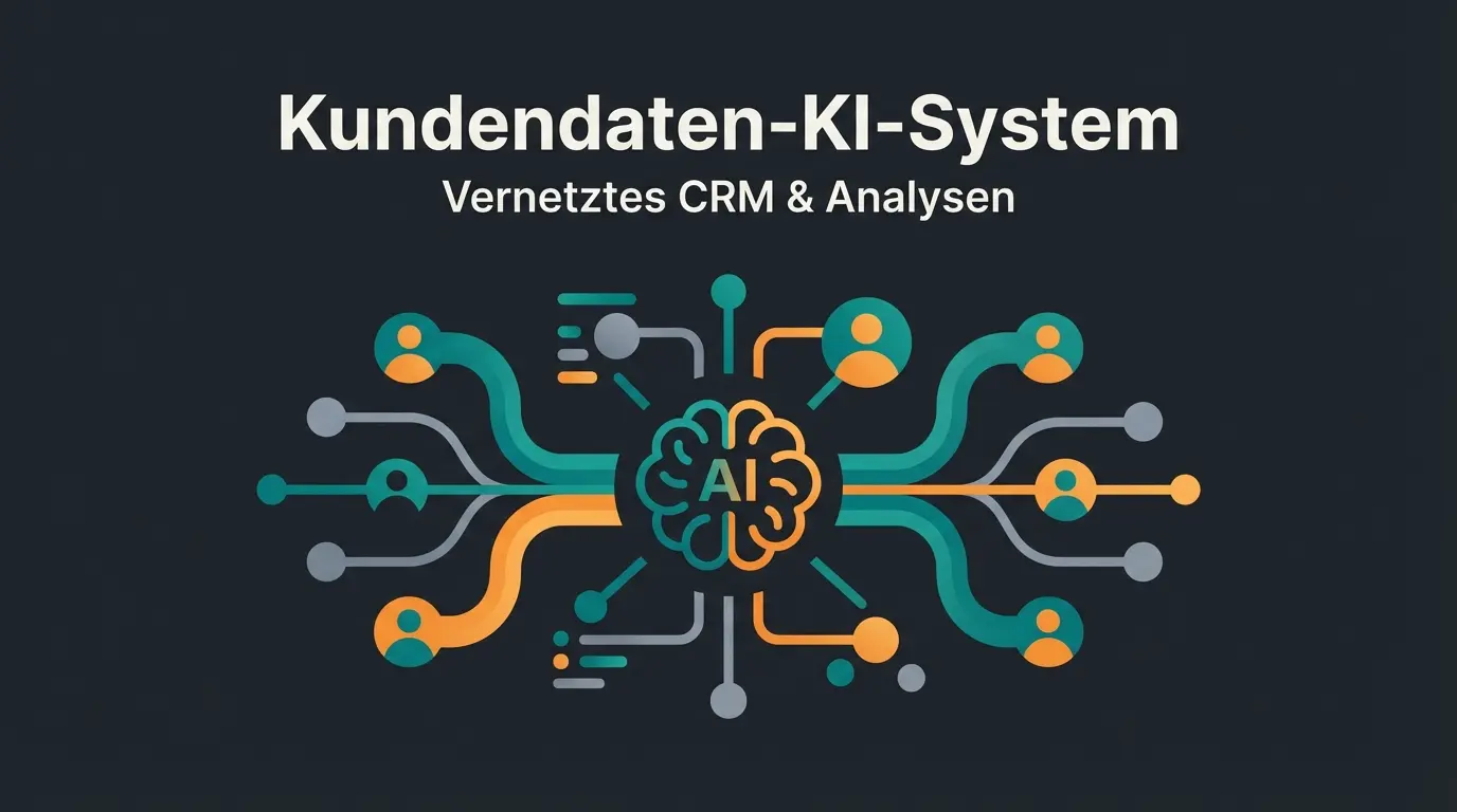 Modernes CRM System mit KI-gestützter Produktberatung für intelligentes Kundenmanagement