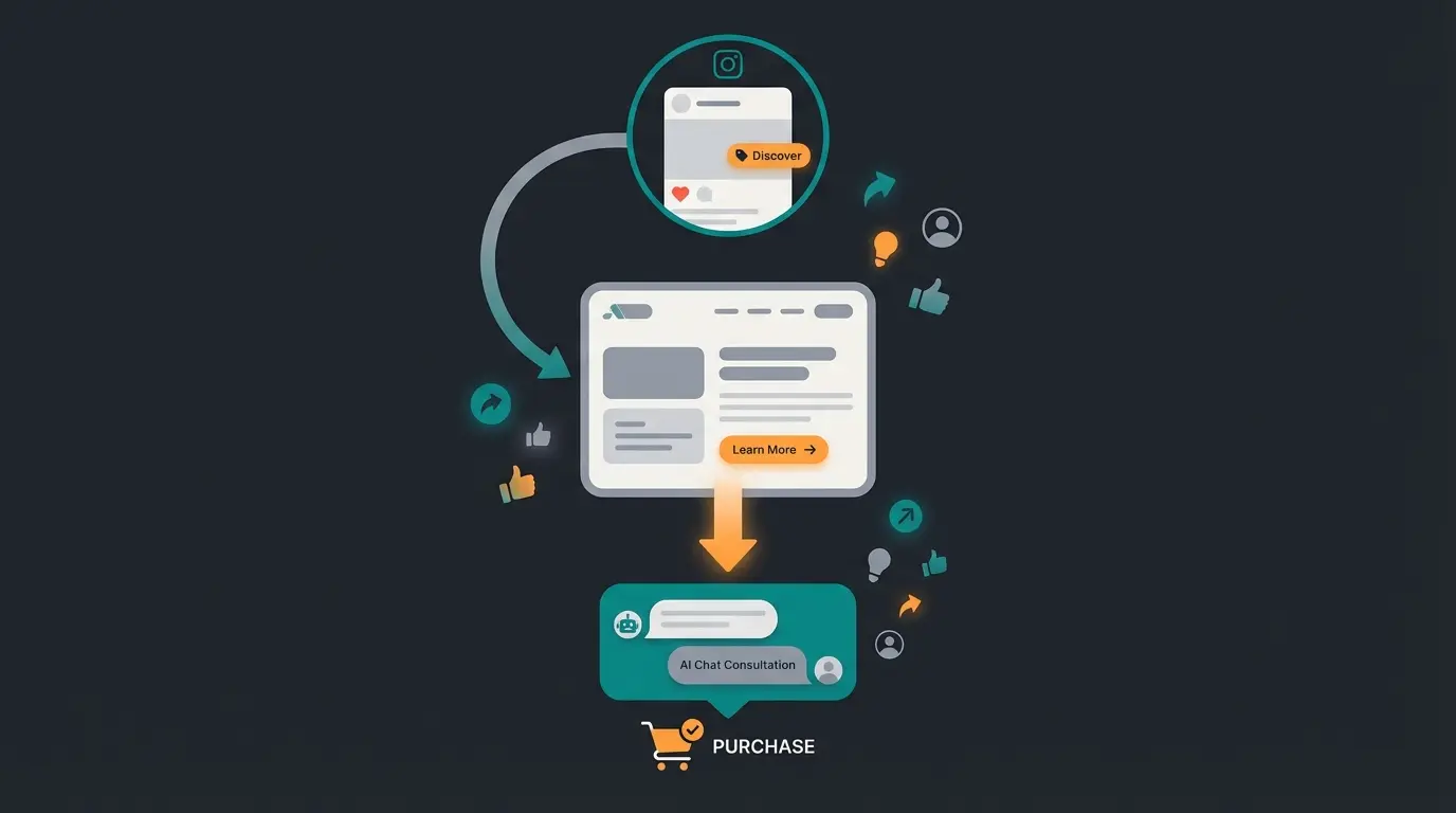 Customer Journey von Instagram zu Shopware mit KI-Beratung