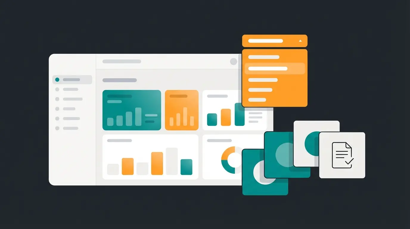 Shopify admin panel showing contact page template selection process