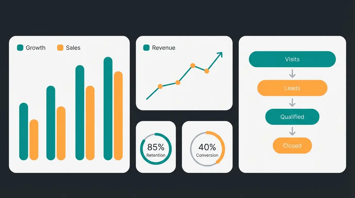 KPI Dashboard für WhatsApp Marketing Performance Tracking