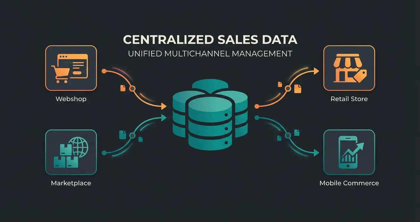 Warenwirtschaftssystem als zentrale Datenbasis für alle Vertriebskanäle