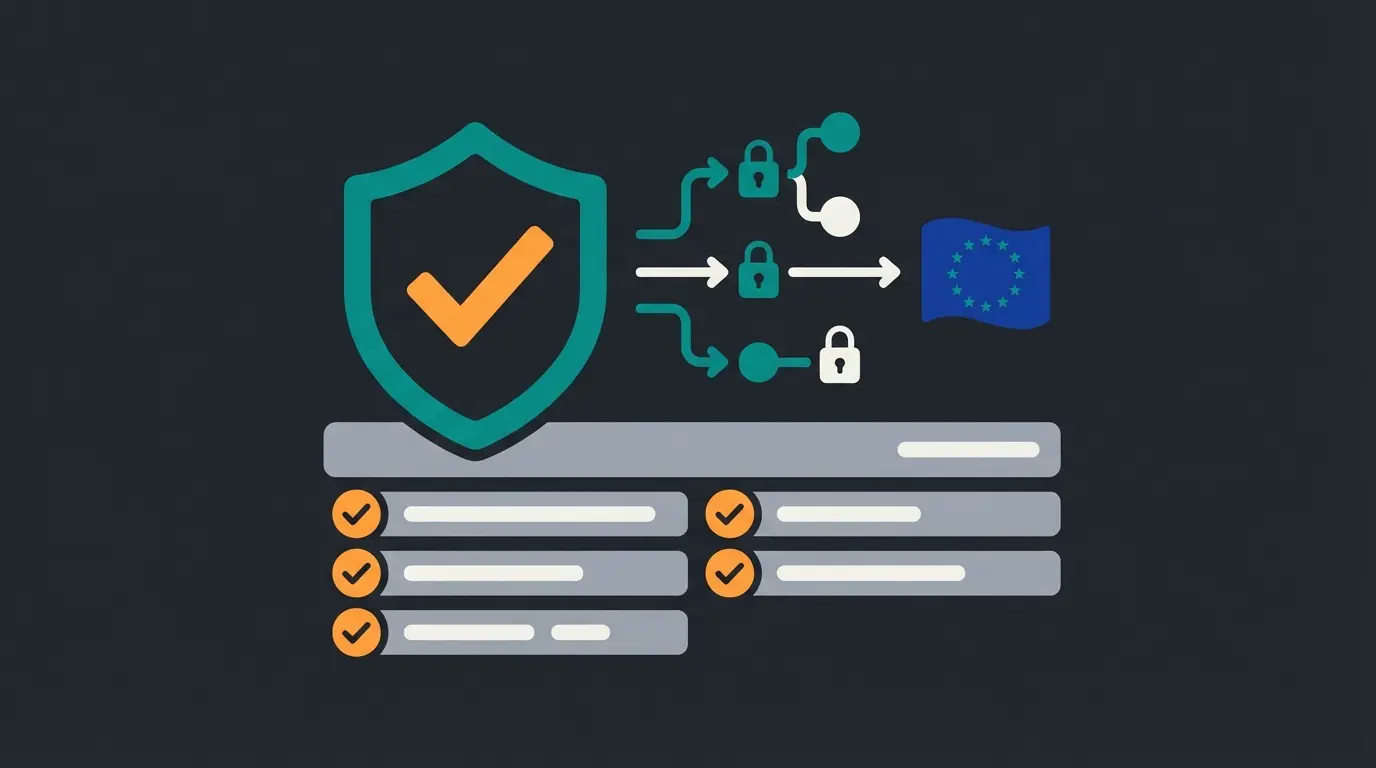 GDPR compliance flowchart for WhatsApp Business implementation