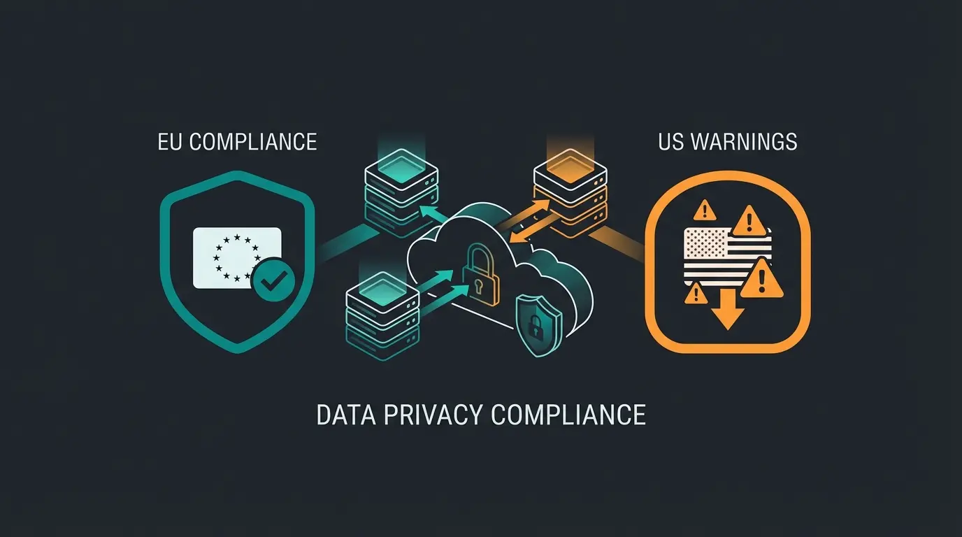 DSGVO-Vergleich zwischen europäischen und amerikanischen Cloud-Anbietern