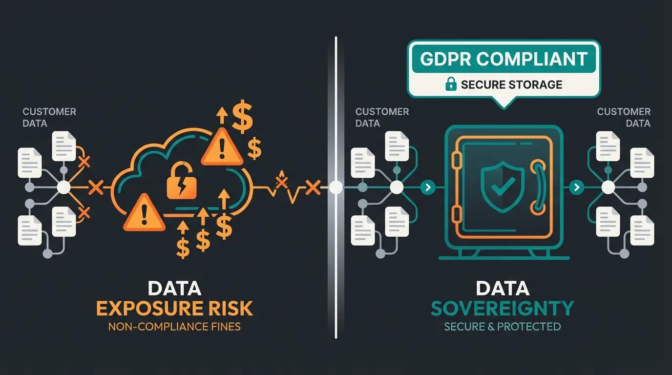 Vergleich der Datenrisiken zwischen Meta AI und professionellen KI-Lösungen