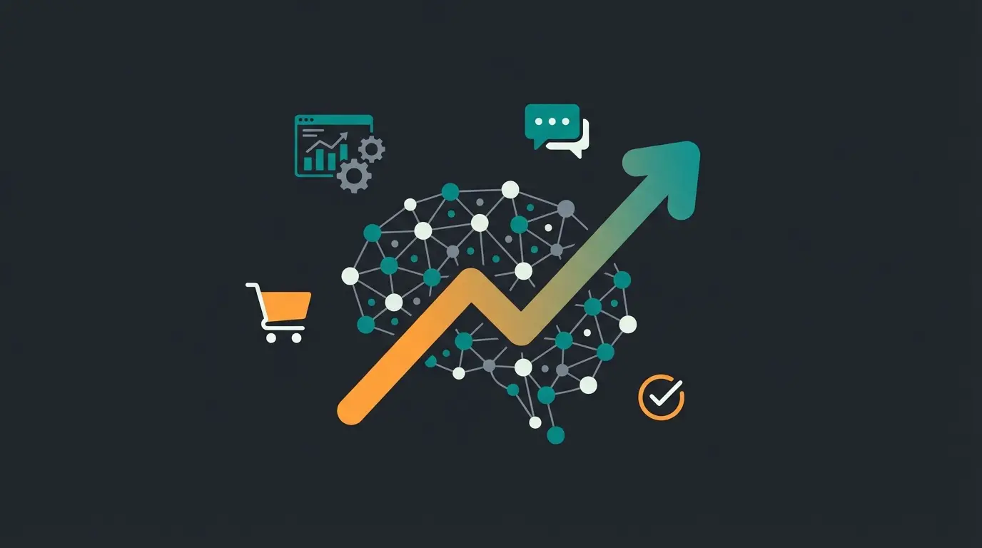 Business professional using AI-powered product consultation on tablet device