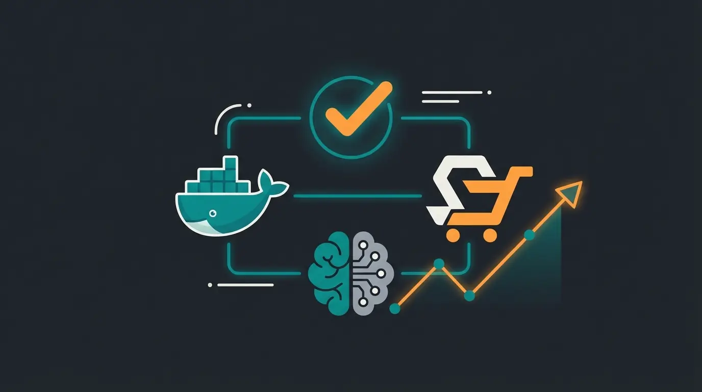 Erfolgreiches Shopware Docker Setup bereit für AI-Integration und Produktion