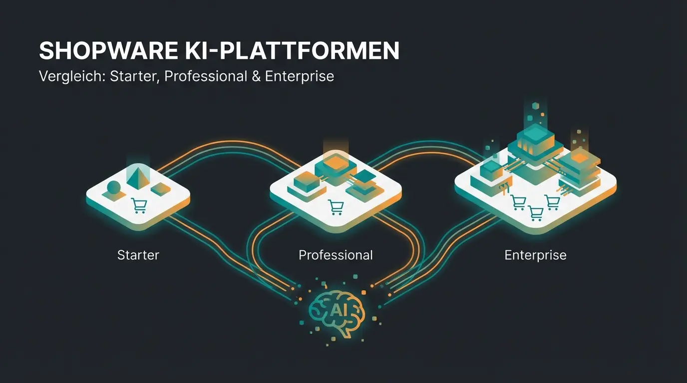 Shopware Vergleich 2025 mit Editionen und KI-Integration im E-Commerce