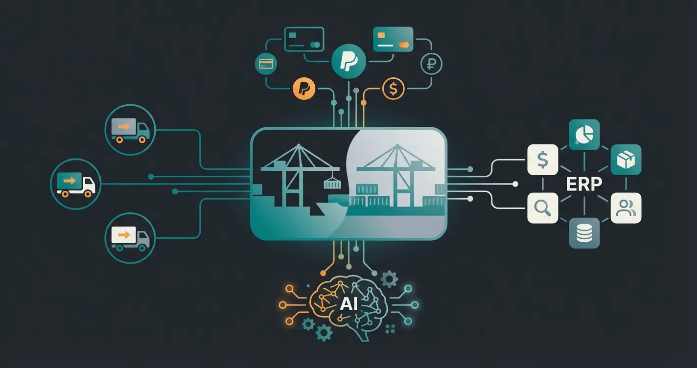 Hamburg E-Commerce Ökosystem mit Shopware, KI und Logistik-Integration