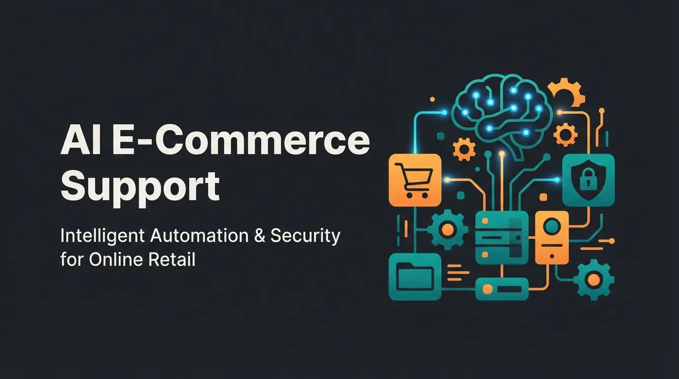 Modern Magento e-commerce support combining technical maintenance with AI-powered customer consultation