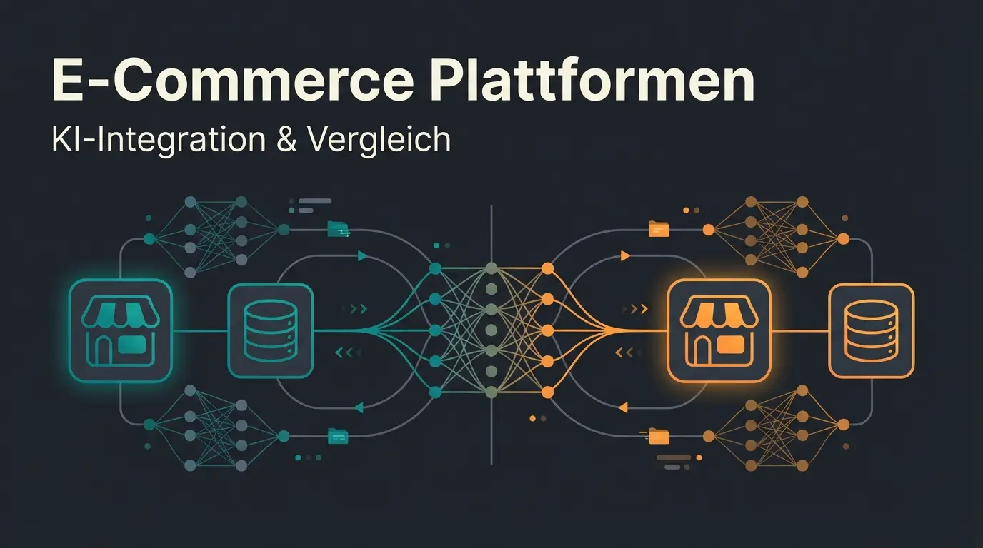 Vergleich zwischen Magento und WooCommerce E-Commerce Plattformen mit AI-Integration