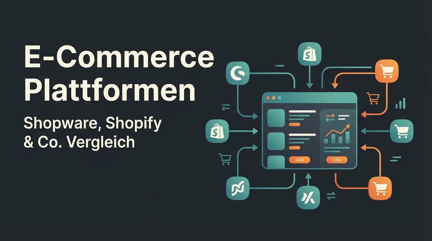 Vergleich verschiedener E-Commerce Plattformen als Shopware Alternativen 2025