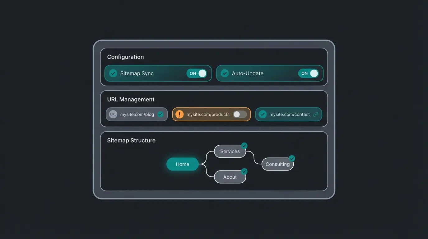 Magento 2.4.7 Backend mit SEO-Konfigurationsoptionen