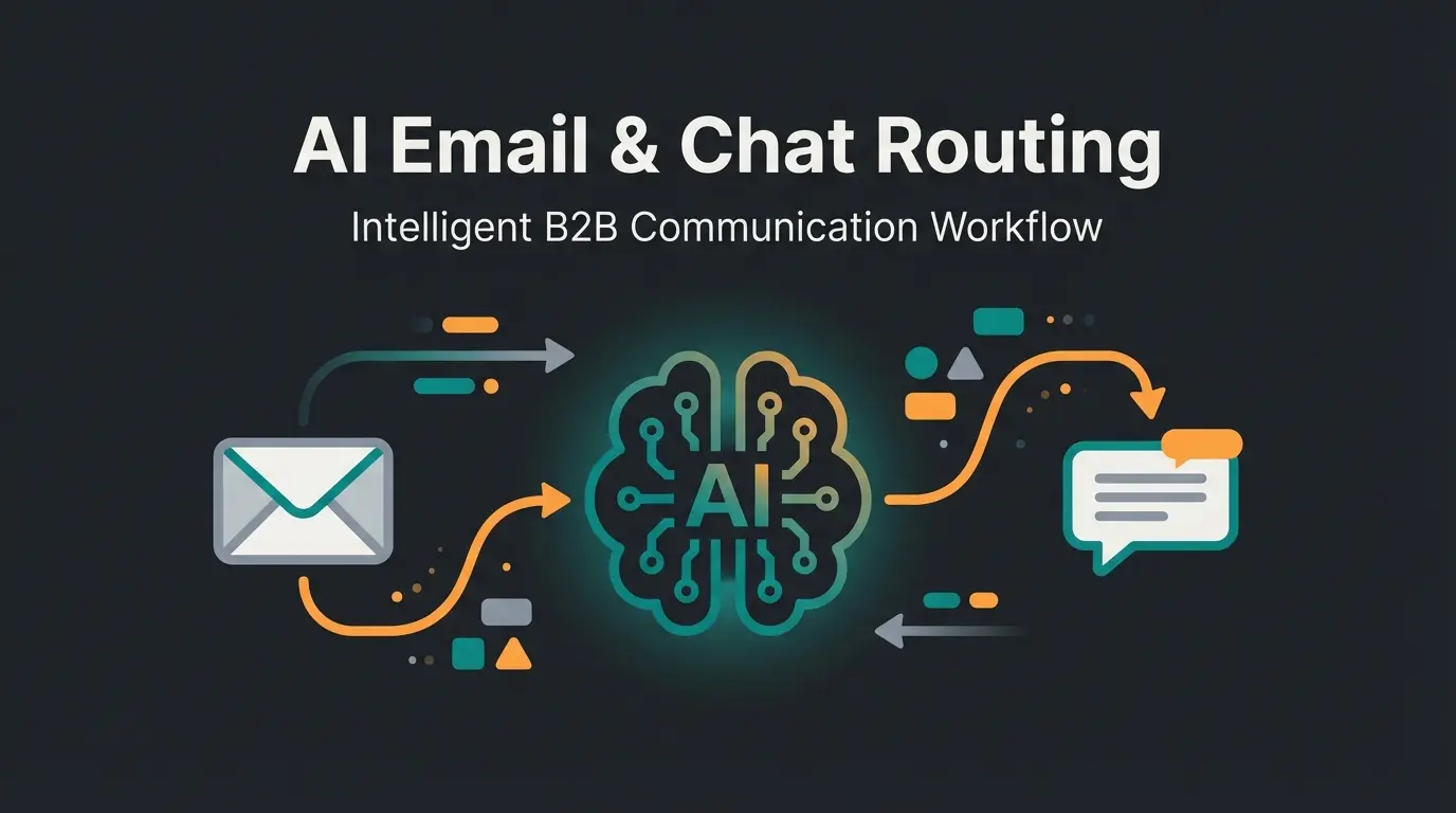 Intercom Gmail integration workflow with AI consultation layer visualization