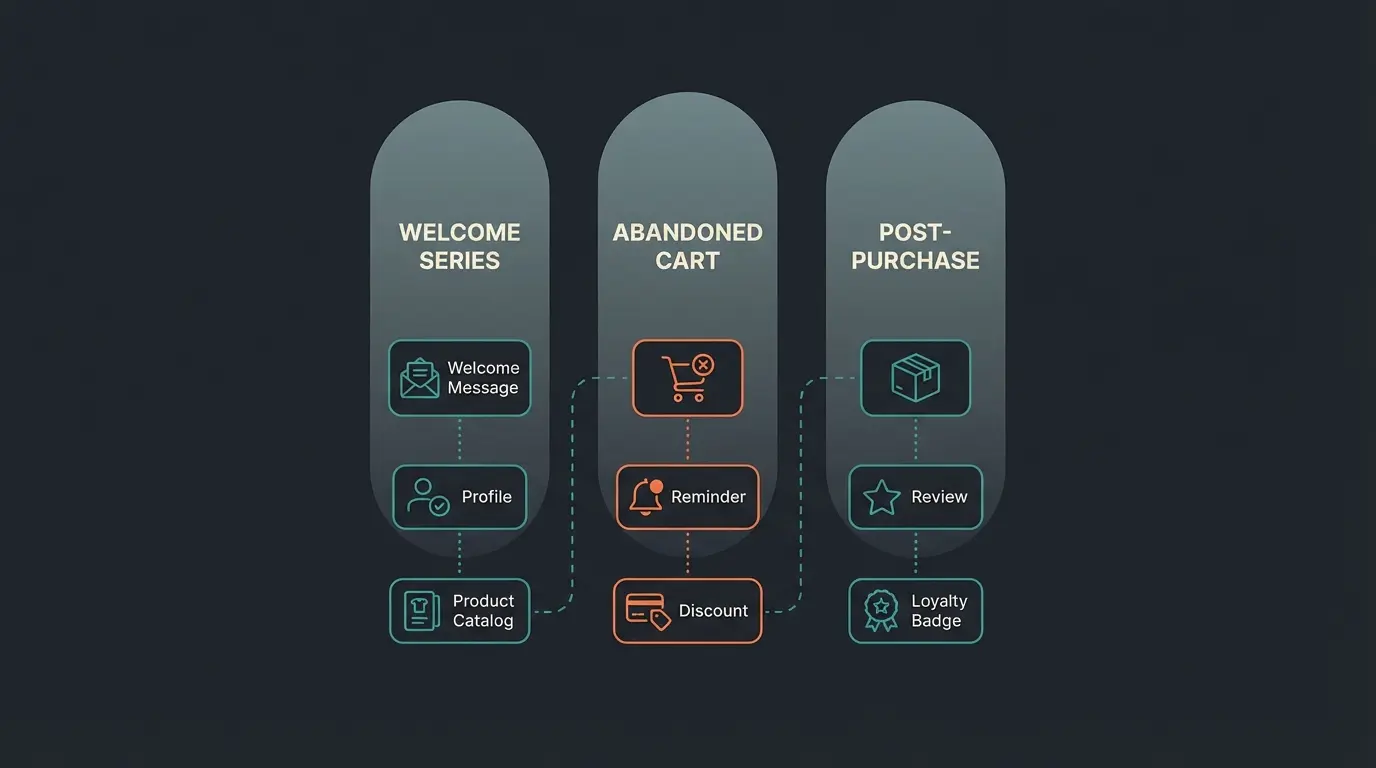 Three pillars of WooCommerce email automation
