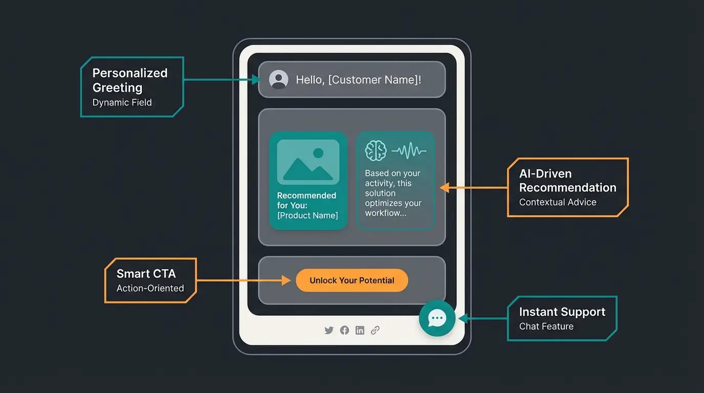 Anatomie einer personalisierten Shopware E-Mail mit KI-Beratungselementen