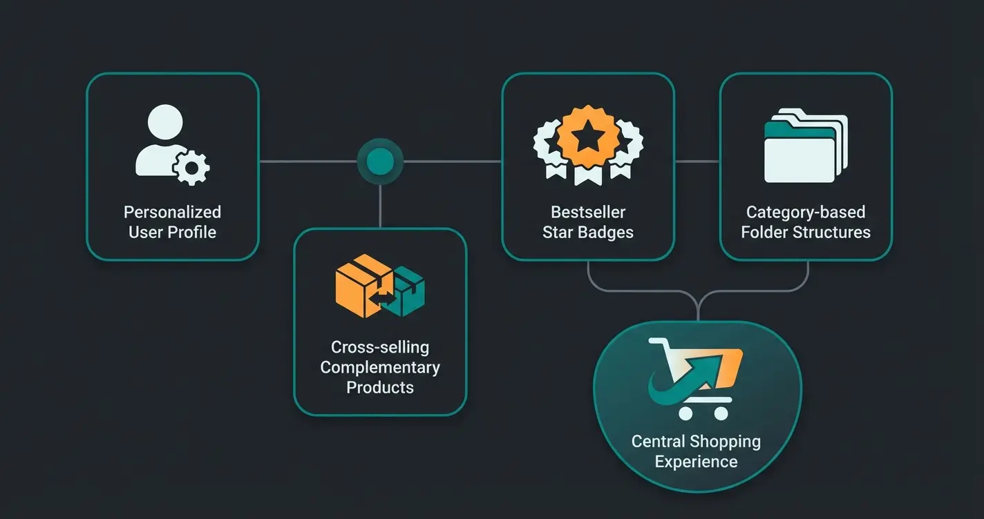 Vergleich verschiedener Arten von Produktempfehlungen im E-Commerce