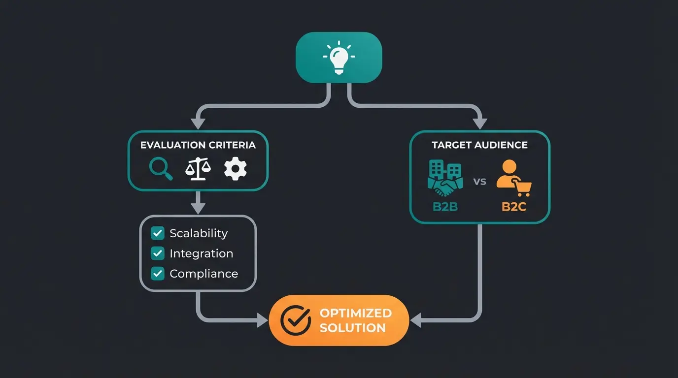 Entscheidungsbaum für Shopware Angebotslösung