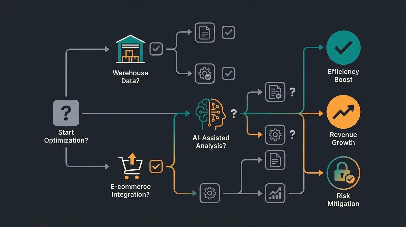 Entscheidungsbaum für die Pickware-Implementierung im E-Commerce