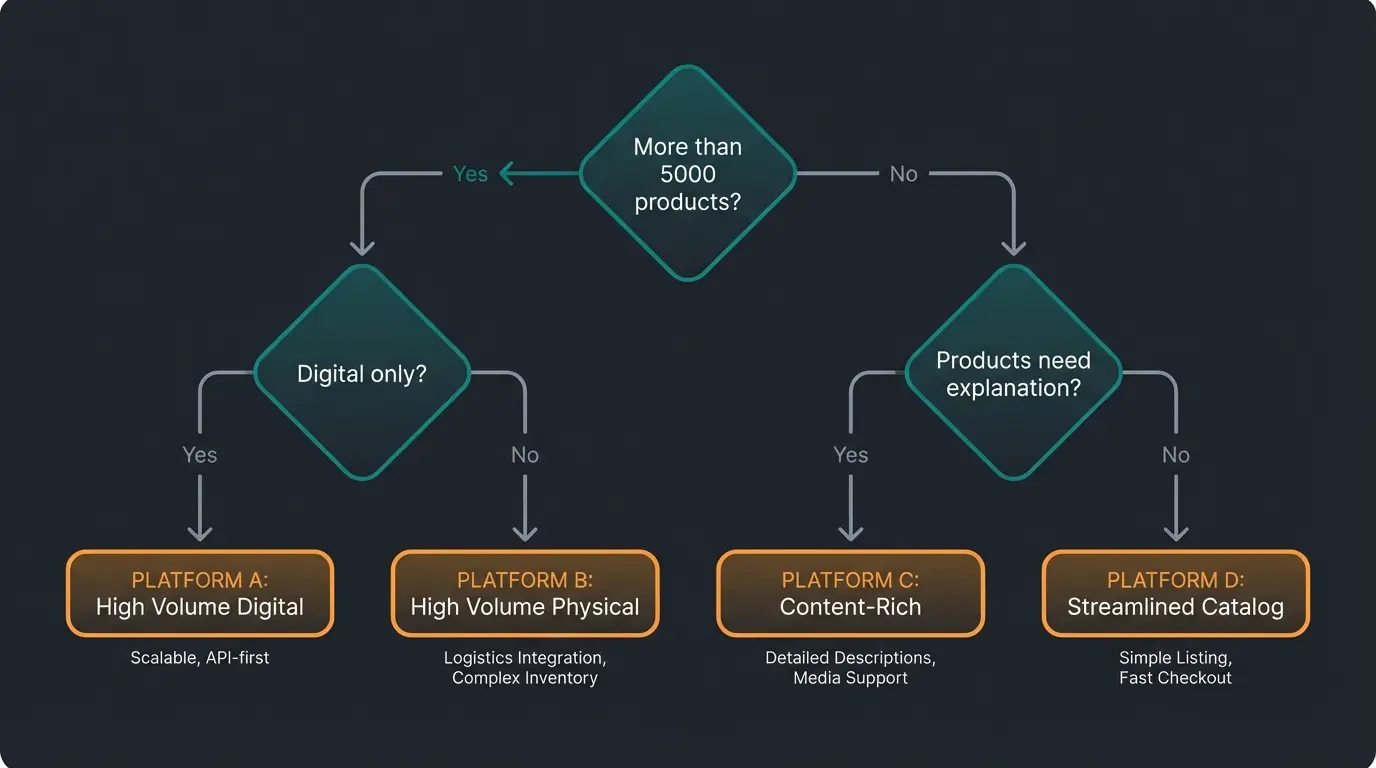 Entscheidungsbaum: Welche WooCommerce Alternative passt zu mir?