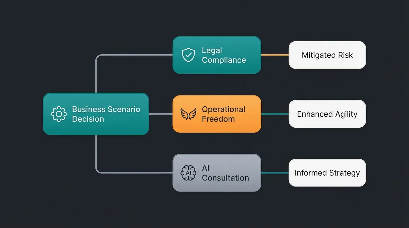 Entscheidungsbaum für die richtige Shopify Alternative basierend auf Geschäftszielen