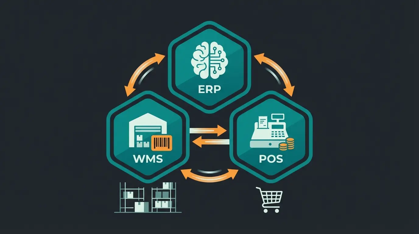 Pickware Ökosystem mit ERP, WMS und POS Modulen im Zusammenspiel