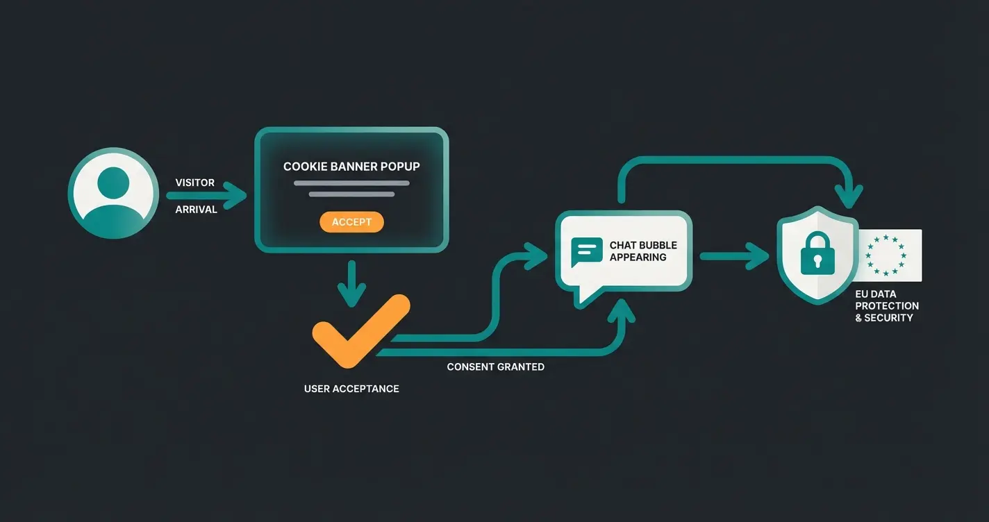 GDPR-compliant Intercom loading flow with cookie consent integration
