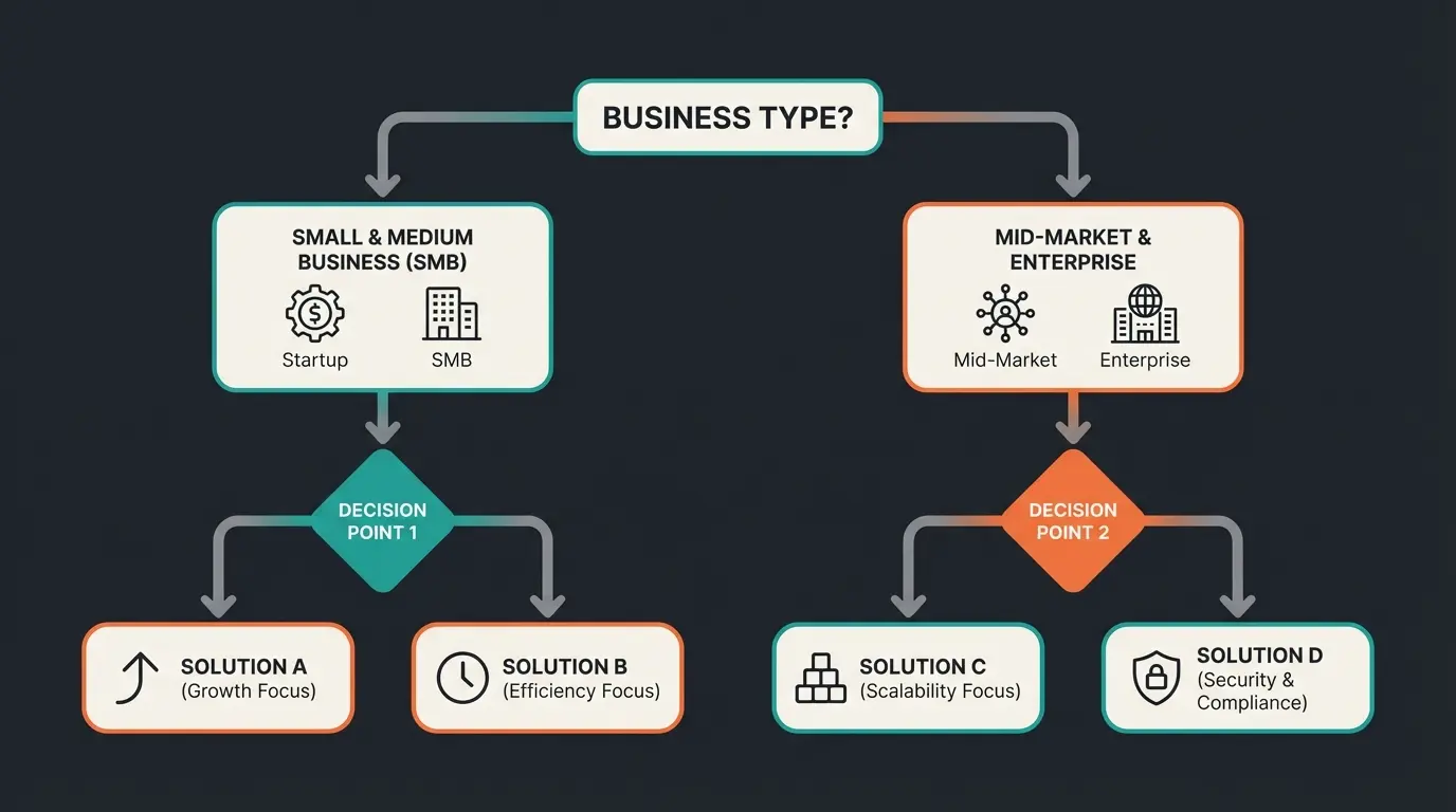 Entscheidungsbaum für die Wahl des richtigen Open Source Ticketsystems