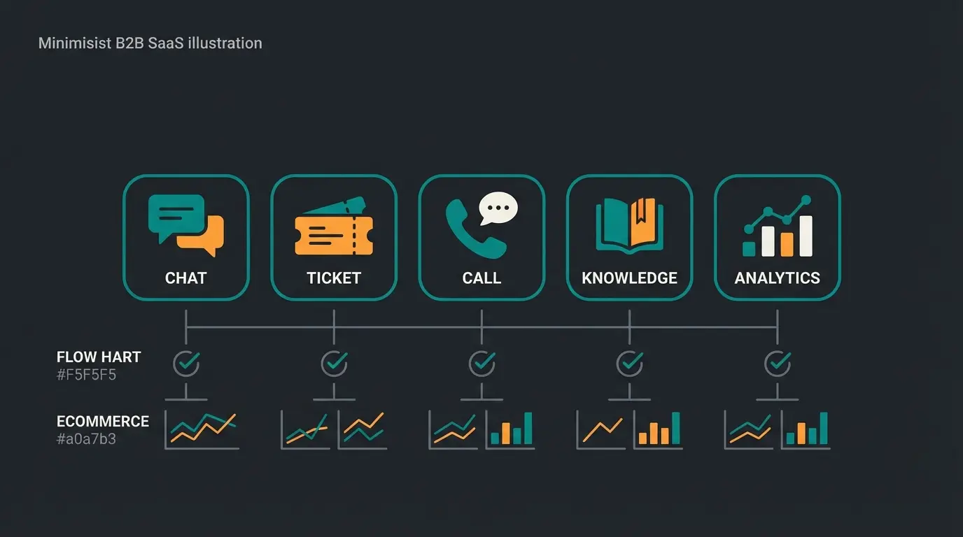 Übersicht der Top 5 Shopify Helpdesk und Support Apps 2025