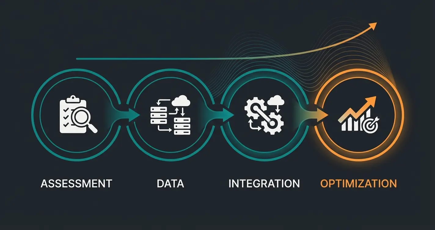 AI consultation implementation phases for Adobe Commerce Cloud
