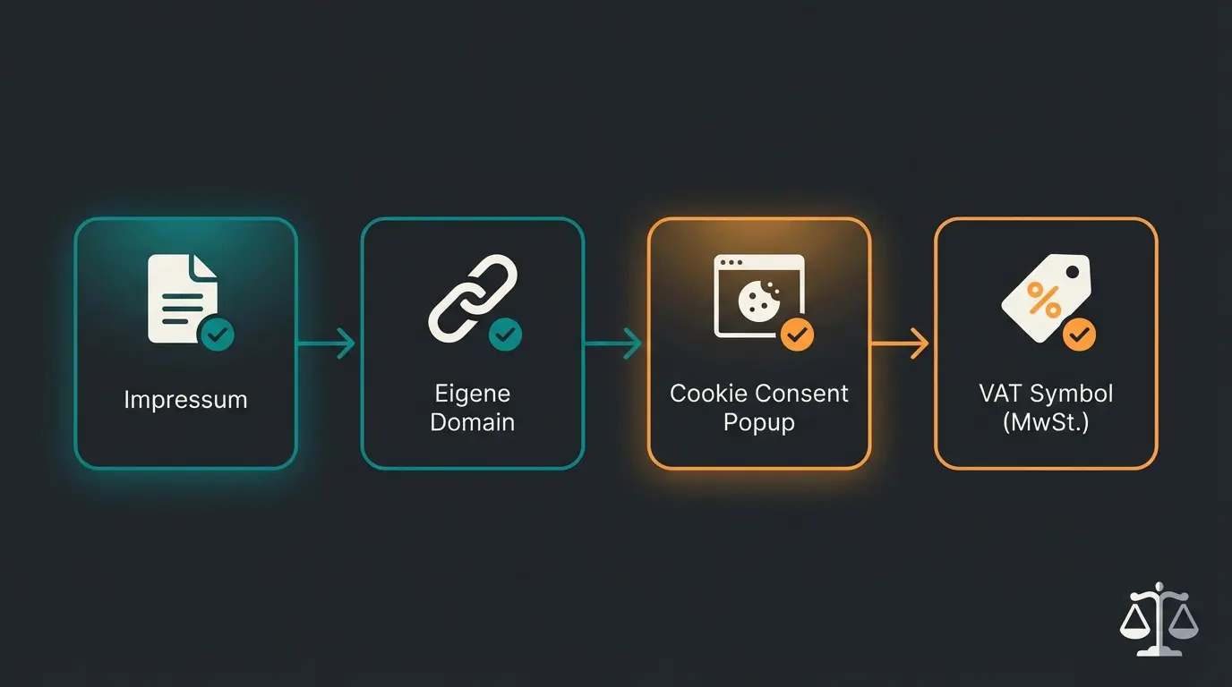 Infografik zum Legal-Check für Instagram Shopping in Deutschland