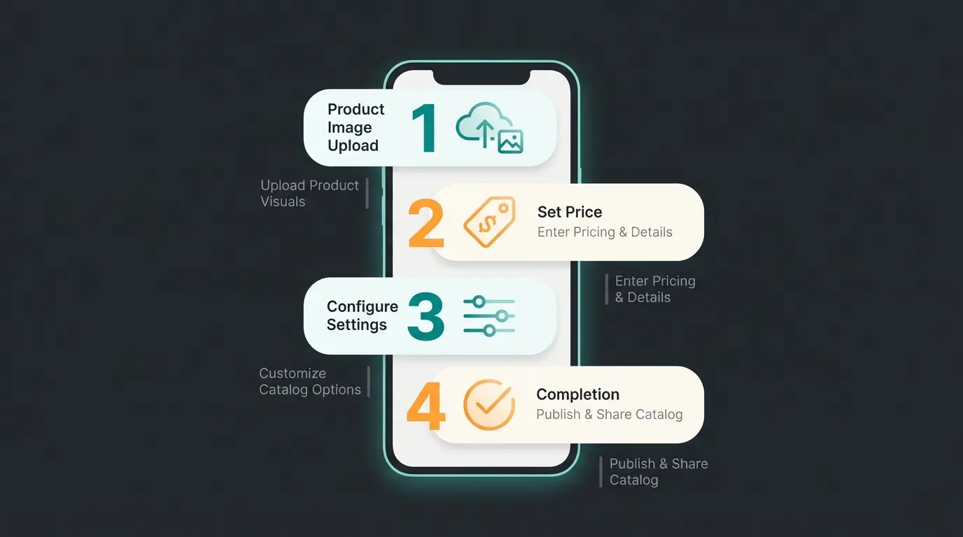 Schritt-für-Schritt WhatsApp Katalog erstellen auf Smartphone