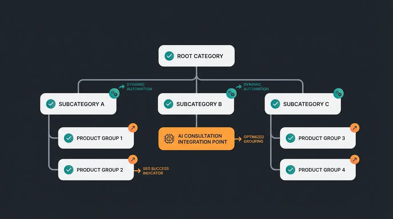 Perfect Shopware category structure visualization with SEO and AI integration